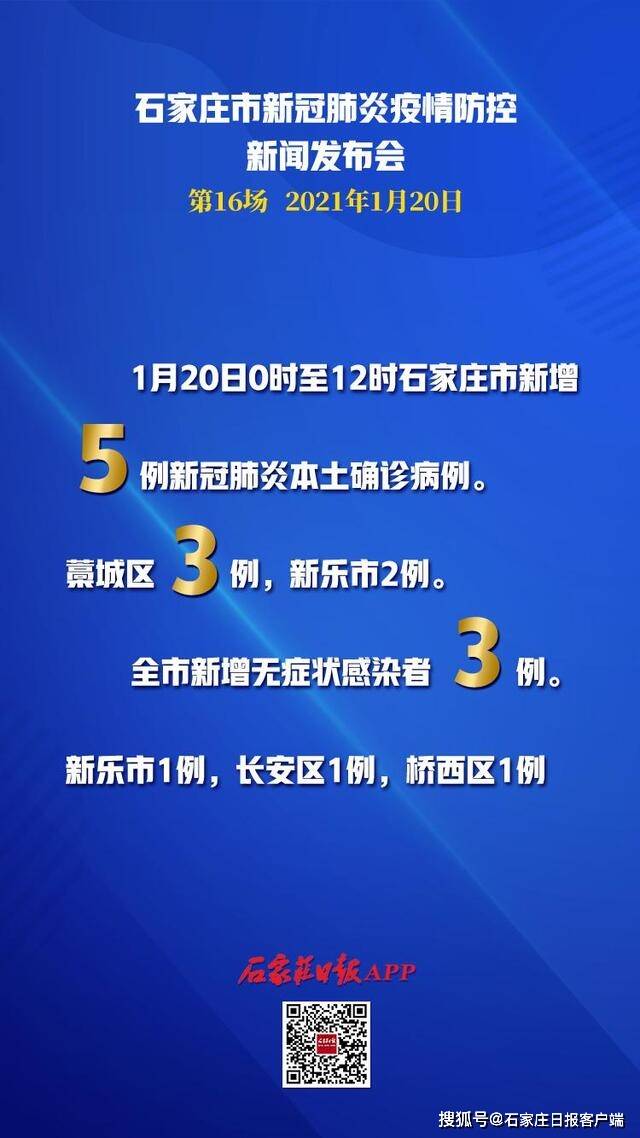 河北石家庄今日疫情最新消息